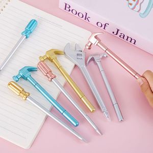 Promotion Logo Creative Tools Gel <b>Pen</b> Wrench Screwdriver Hammer Shape Student Stationery Prizes Wholesale Promotional Gifts - Product Image 2