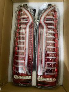 Feux arrière LED rouges pour Hiace <span class=keywords><strong>Haise</strong></span>, feux arrière à flux blanc, pièces automobiles GL Grandia Commuter - Product Image 3