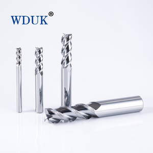 Fresa de aluminio WDUK Multi Spec de 55 <span class=keywords><strong>grados</strong></span>, 3 filos, material de acero de tungsteno, alta velocidad de avance, antiadherente - Product Image 2
