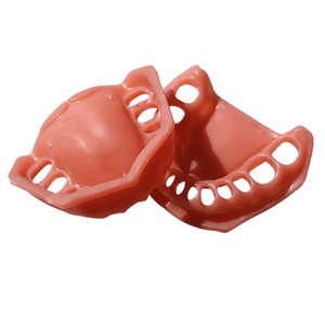 Modelo de encías blandas desmontable (superior e inferior) para práctica de preparación dental y retracción gingival, educación oral - Product Image 3