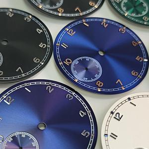 Accessoires personnalisés, cadran de montre en laiton à motif Sunary et motif CD, diamètre 37 mm pour <span class=keywords><strong>mouvement</strong></span> <span class=keywords><strong>ETA</strong></span> <span class=keywords><strong>6497</strong></span> et Seagull 3600 - Product Image 4