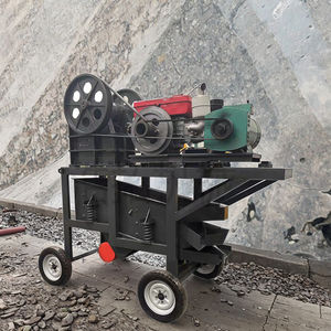 <span class=keywords><strong>Frantoio</strong></span> <span class=keywords><strong>a</strong></span> Mascelle Mobile Compatto con Motore Diesel per Frantumazione Inferiore e Vaglio Vibrante, <span class=keywords><strong>Frantoio</strong></span> per Pietre Calde Africane - Product Image 3