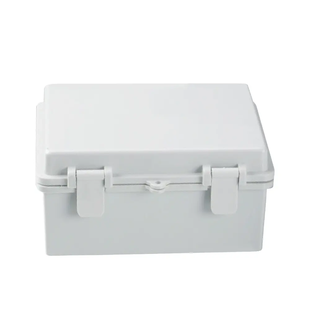 Waterproof Junction Box with buckle plastic stainless steel ABS PC IP65 water-proof enclosure