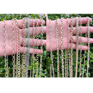 FM-LHN1600 Đẹp Mạ Vàng Màu Sắc CZ Mân Côi Dây Chuyền Mạ Vàng Vuông Chuỗi Chuỗi Thời Trang Cho Phụ Nữ Người Đàn Ông Vòng Cổ Đồ Trang Sức Bộ Phận - Product Image 5