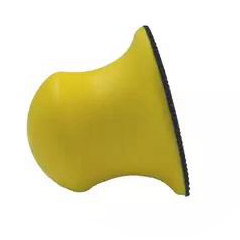 Pexmientas ô tô 5 inch PU vàng cao su autobody tay chà nhám khối tay chà nhám Pad - Product Image 3