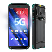 Terminal de données mobiles étanche IP67 avec scanner de codes-barres 1D 2D QR, Android 14 5G, écran 6,0 pouces, clavier QWERTY, PDA
