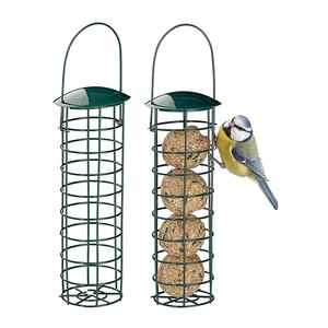 Oniya Hot Sale Medium-Sized Squirrel Proof Balls Wild <strong>Suet</strong> <strong>Bird</strong> <strong>Feeder</strong> Outdoor for Garden Decoration Metal - Product Image 1