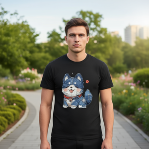 T-Shirt Unisex 210Gsm 100% Cotone, Casual con Stampa DTF, Traspirante e Resistente, Maglietta da Uomo - Product Image 3