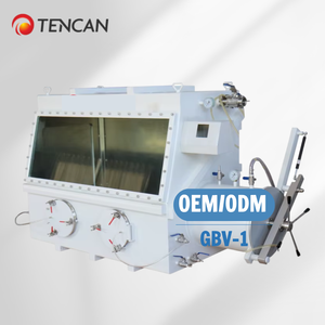 Tencan Vente en gros Boîte d'opération en acier inoxydable Boîte à gants Chambre à vide de dégazage en acier inoxydable GBV-1 avec pompe - Product Image 1