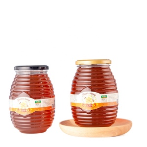 Nhà Sản Xuất Mẫu Miễn Phí 100Ml 250Ml 500Ml 1000Ml Rõ Ràng Con Ong Hình Thủy Tinh Mật Ong Jar 1Kg Mật Ong Lọ - Product Image 5