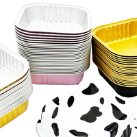 Barquettes jetables en aluminium de Guangzhou pour la cuisson, protection de cuisinière, qualité alimentaire, résistantes au four, faciles à utiliser