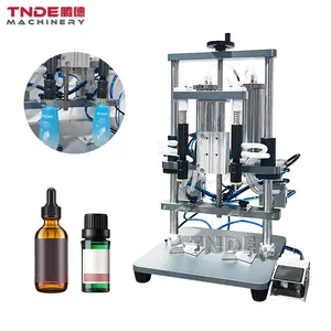 Popular Products 2024 Trending 2 Heads Semi-automatic Vacuum Crystal Perfume Bottle Filling Machine