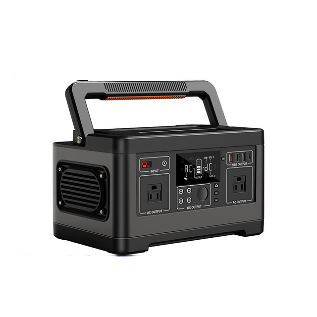 500W Portable Outdoor Solar Energy Storage Power Supply Portable Power Station 220V Inverter