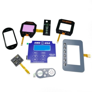 OEM nhà sản xuất thấp moq in kỹ thuật số đồ họa lớp phủ màn hình cảm ứng màng Bảng điều chỉnh màng bàn phím - Product Image 6