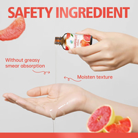 Minyak Esensial Biji Grapefruit 100% Murni Cold Pressed Manis Segar Bernutrisi Cairan Citrus untuk Perawatan Rambut & Kulit Minyak Tubuh Khusus