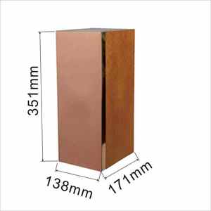 Caja de Regalo de Vino de Madera para Envío, con Diseño Personalizado de Lujo, Reciclable, para una Sola Botella, en Forma de Cilindro, Sublimable, en Oferta - Product Image 6