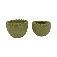 Pots à plantes décoratifs uniques en porcelaine durable et écologique, vase pour plantes succulentes, pour la maison, le balcon, le jardin, utilisation au sol