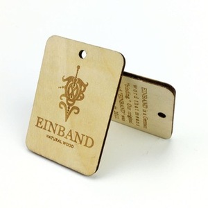 Kích Thước Tiêu Chuẩn Tùy Chỉnh Hành Lý Tag Gỗ Tre Golf Bag Tags - Product Image 3