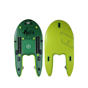 Ensemble de planches de SUP gonflables en PVC pour la pêche, disponible en gros, planche à pagaie Frog pour le surf, la pêche à la ligne et la plateforme flottante aquatique - Product Image 1