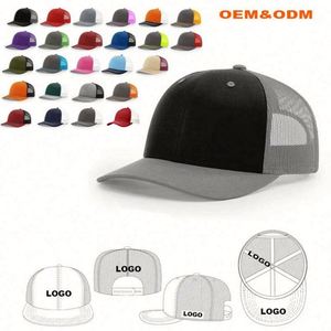 Casquettes de camionneur Richardson 112 en gros pour l'extérieur, casquettes snapback avec impression de logo personnalisé, casquette de camionneur en maille - Product Image 2