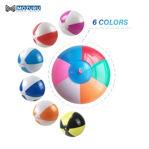 Mozuru Aangepaste Logo Goedkope Prijs Pvc Bal En Opblaasbare Strandbal