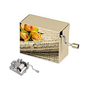 En Stock Nice France 18 Note canción popular movimiento musical melodía personalizada manivela caja de música - Product Image 4