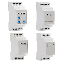 Protecteur de séquence de phase 380V, relais de surtension à réinitialisation automatique pour perte de phase et coupure de tension triphasée