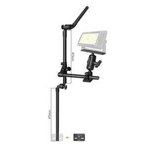 Support télescopique pour sondeur de pêche Garmin avec 1073 mm VIN-TYQ-003-ZJ-1073 - Product Image 2