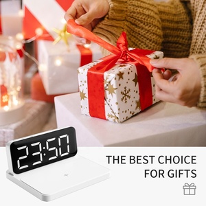 <span class=keywords><strong>Despertador</strong></span> digital con carga inalámbrica rápida de 15W <span class=keywords><strong>Despertador</strong></span> de carga inalámbrica de escritorio LED - Product Image 6