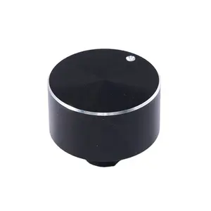 Metal Black Gas Stove Cooker Knobs Adaptors Oven Switch Cooking Surface Control Locks Cookware Parts Gas Stove Knob