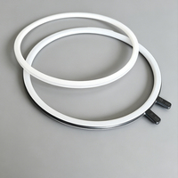 Joint d'étanchéité en PTFE enveloppé d'acier inoxydable, revêtement composite pour machines minières résistant au vieillissement, sur mesure, fourni directement