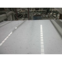 Dalle en pierre artificielle en résine de marbre blanc S-Aston, surface solide, polie, pour décoration intérieure, panneau mural de douche, plan de travail