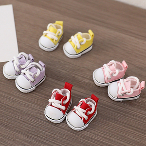 Zapatos de Muñeca de Plástico Hechos a Mano al por Mayor, con Forma de Dibujos Animados, 17 cm, Accesorios de Juguete Mini Casuales de 3.8 cm - Product Image 1