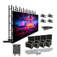 Panneau LED de location P3.9 haute luminosité 500x1000mm pour fond de scène DJ et mur d'événements en boîte de nuit