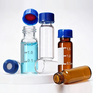 2Ml 12X32Mm Borosilicate <b>Glass</b> Autosampler <b>Vial</b> 9Mm Hplc Liquid Chromatography <b>Vials</b> Laboratory Bottles - Product Image 4