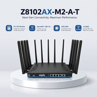 Routeur WiFi 6 industriel OpenWRT 5G CPE avec MTK7981B Gigabit WAN LAN double SIM Failover ODM OEM