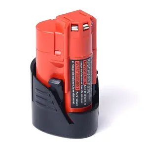 Compatible with 12Volt Milwaukee Battery Replacement for Milwaukee M12 Replacement for Milwaukee