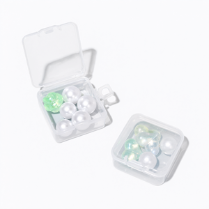 Boîte de rangement en plastique transparent pour petites pièces, bijoux, perles, pour l'organisation à domicile - Product Image 2