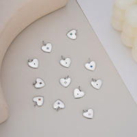 12 pendentif coeur du zodiaque avec zircone cubique femmes bijoux fins 925 argent Sterling pierre de naissance colliers pendentif