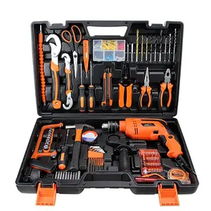 Hoge Kwaliteit 83Pcs Automonteur Gereedschap Set Carbon Staal Beschikbaar Met Elektrische Boor Draadloze Tool Combo