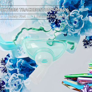 Mascarilla <span class=keywords><strong>de</strong></span> Traqueostomía <span class=keywords><strong>de</strong></span> Oxígeno Médico Desechable <span class=keywords><strong>de</strong></span> PVC - Product Image 4