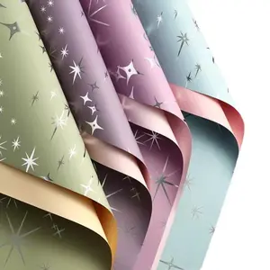 Bouquet Wrapping Plastic Oya Wrapping Paper Double Side Waterproof Bouquet Wrapping Paper Gift Packing Paper