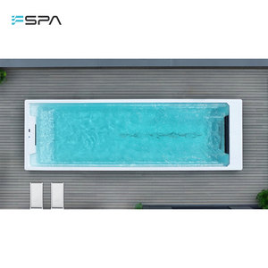 สระว่ายน้ำแบบ Endless Pool ขนาด 12 เมตร พร้อมอ่างน้ำร้อนกลางแจ้งในตัว ระบบสปาว่ายน้ำพร้อมระบบนวดจากุซซี่ ระบบ Balboa และปั๊มน้ำแบบเทอร์ไบน์สำหรับเล่นกระดานโต้คลื่น - Product Image 2