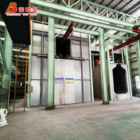 Ligne de production complète de peinture pour profilés en acier BZB, ligne de revêtement pour pièces lourdes