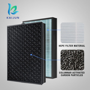 Filtros de Aire HEPA Negros H14 H13, Juego de Filtros de Repuesto para Purificador de Aire HEPA Samsung <span class=keywords><strong>AX9000</strong></span> - Product Image 5