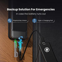 Serrure de porte intelligente avec reconnaissance faciale 3D, caméra, interphone vidéo, Tuya WiFi, entrée sans clé, Cerradura Inteligente, maison, bureau