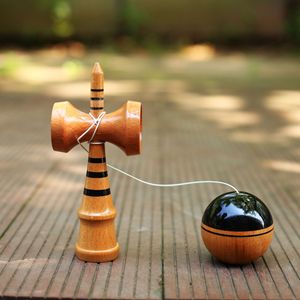 Sword Jade Kendama Japonés Profesional para Principiantes, con Acabado de Madera y Líneas de Grado Superior, Bola de Habilidad - Product Image 2