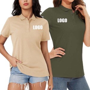 <span class=keywords><strong>Polo</strong></span> da Donna in Cotone a 3 Bottoni a Manica Corta, Magliette Eleganti Casual da Lavoro per Acquirenti all'Ingrosso - Product Image 1