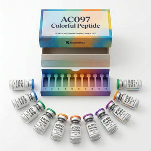 Multi-Color Custom Peptide Boxes Wholesale Luxury Logo <b>Printed</b> <b>Packaging</b> for Laboratory Vials 2ml 3ml 5ml Case Shipping Optimize - Product Image 3
