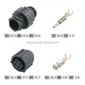 エンジンセンサー用防水4ピンプラグ17984000002,バルクオーダーカスタム長 - Product Image 4